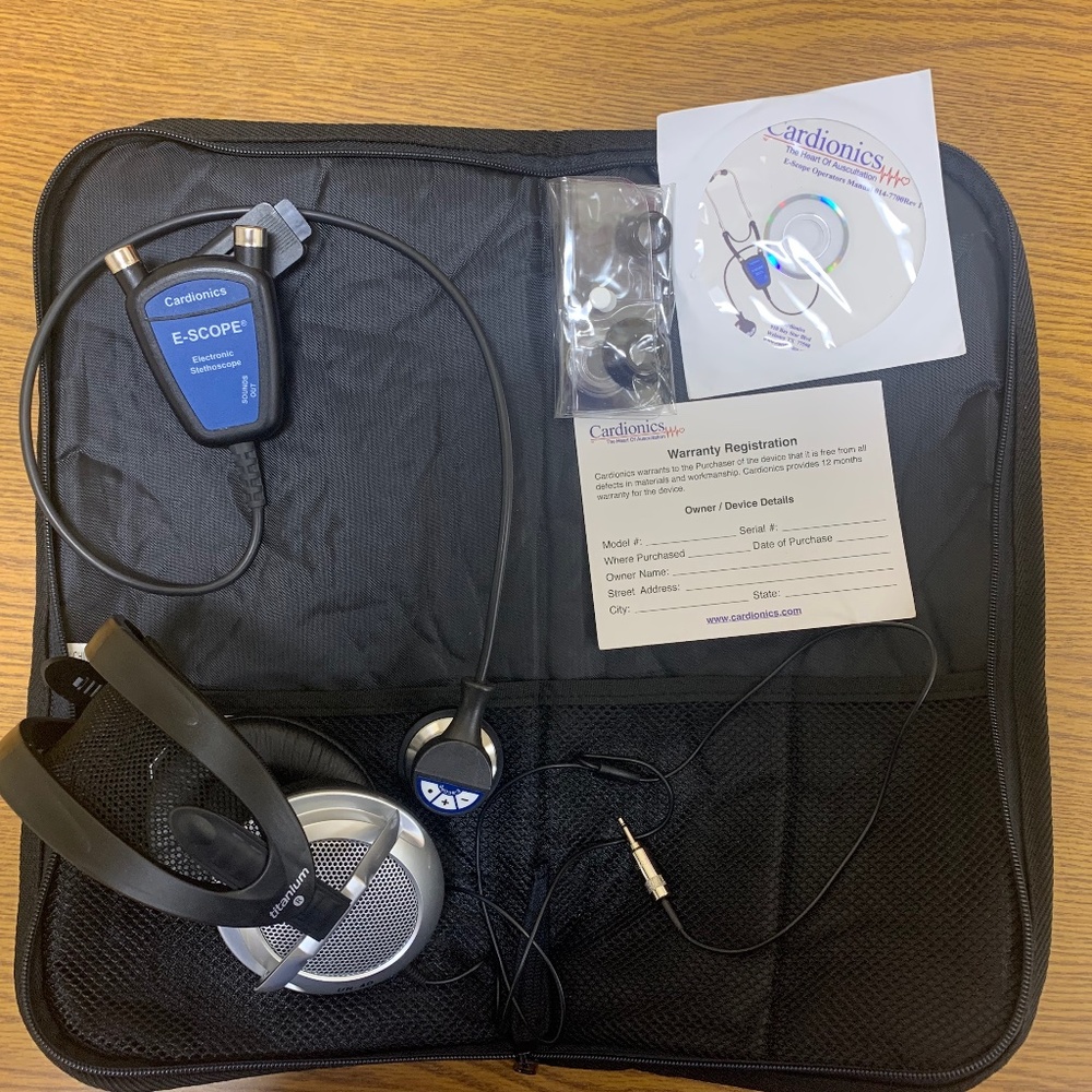 Cardionics Electronic stethoscope